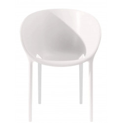 5 chaise empilable Dirade Soft Egg by Philippe Starck