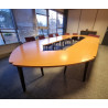 Table de Conférence seconde main Steelcase occasion modulable 16 places modulable rectangle ou Carré  215 x 490cm OU 350 x 350cm
