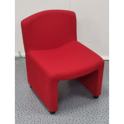 Fauteuil acceuil Surf Design SOFA-ARFA tissus Rouge  occasion Promo économique fauteuil de bureau  d'occasion