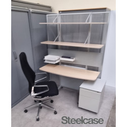 Cabinet de travail Assis/Debout  Steelcase Werndl multi-niveaux occasions