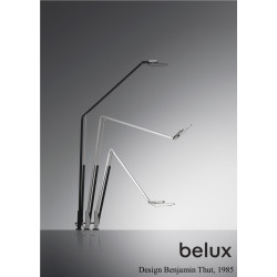 Lampe articulée Belux Lifto chromée Design Benjamin Thut bureau atelier domicile privée table de nuit occasion