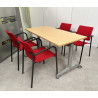 Table abattante Steelcase