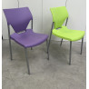 Lot de 6 Chaises cafétéria-visiteurs Ioko