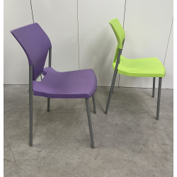 Lot de 6 Chaises cafétéria-visiteurs Ioko