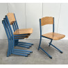 Lot de 52 chaises appui sur table