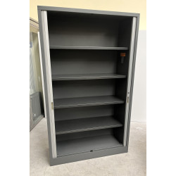 Armoire haute anthracite