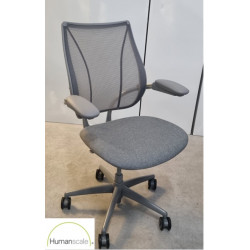 Fauteuil d'occasion HumanScale Liberty Gris Argent trés bon état Mobilier professionnel Aquitaine occasions Bordeaux