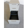 Caisson métallique monobloc hauteur de bureau 80 cm de profondeur promo pas cher prix cassé occasion