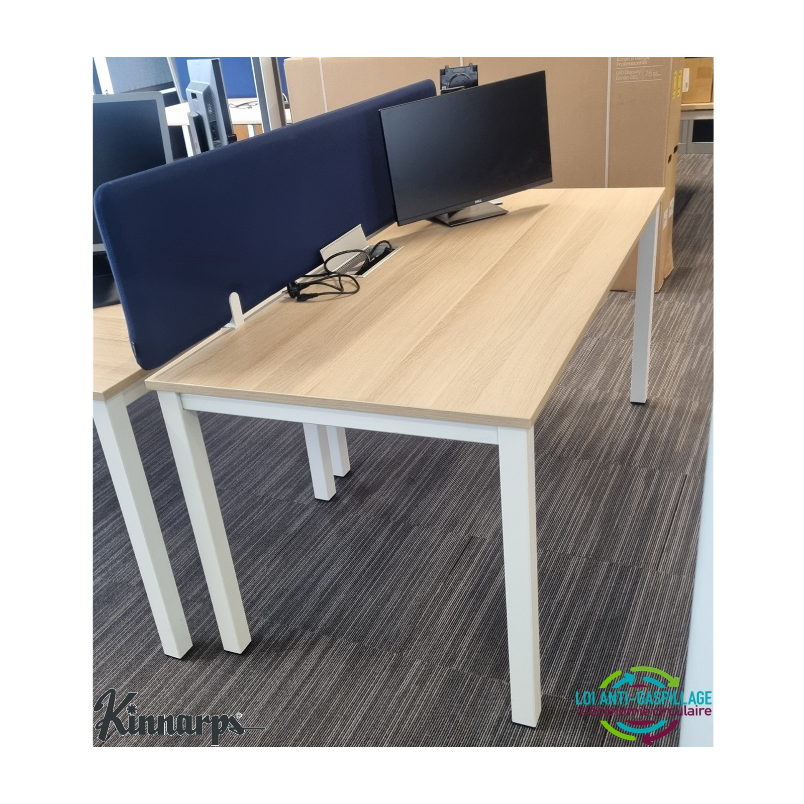 bureaux occasions pas cher kinnarps nano professionnel openspace flexoffice agec