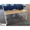 Bench occasion pas cher kinnarps professionnel électrique openspace flexoffice seconde main loi AGEC