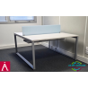 Bureau double Bench 1+1 — Actiu Vital Plus— 140×160  Occasion réemploie Loi Agec